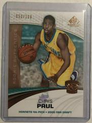 Chris Paul [Bronze] Basketball Cards 2005 SP Game Used Prices