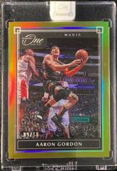 Aaron Gordon [Gold] #93 Basketball Cards 2019 Panini One and One Prices