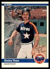 Dickie Thon #243 Baseball Cards 1984 Fleer Prices