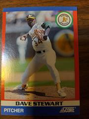 Dave Stewart #24 Baseball Cards 1991 Score Superstars Prices
