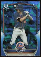 AJ Ewing #BDC-152 Baseball Cards 2023 Bowman Draft Chrome Sapphire Prices