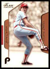 Steve Carlton #32 Baseball Cards 2003 Flair Greats Prices