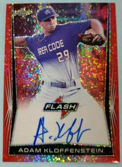 Adam Kloffenstein [Red] #BA-AK1 Baseball Cards 2018 Leaf Flash Autographs Prices