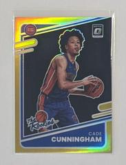 Cade Cunningham [Gold] Basketball Cards 2021 Panini Donruss Optic The Rookies Prices