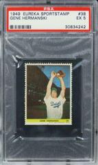 Gene Hermanski Baseball Cards 1949 Eureka Sportstamps Prices