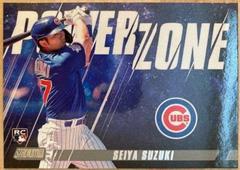 Seiya Suzuki #PZ-22 Baseball Cards 2022 Stadium Club Power Zone Prices