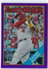 Yadier Molina [Purple] Baseball Cards 2023 Topps Series 2 1988 Chrome Prices