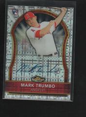 Mark Trumbo [Xfractor Autograph] #71 Baseball Cards 2011 Finest Prices