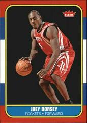 Joey Dorsey Basketball Cards 2008 Fleer 1986-87 Rookies Prices