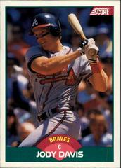 Jody Davis #64T Baseball Cards 1989 Score Traded Prices