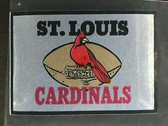 St. Louis Cardinals Football Cards 1960 Topps Metallic Stickers Prices