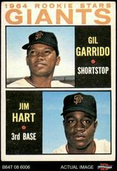Giants Rookies [Garrido, Hart] #452 Baseball Cards 1964 Topps Prices