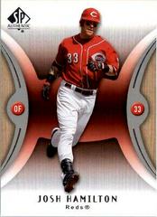 Josh Hamilton Baseball Cards 2007 SP Authentic Prices