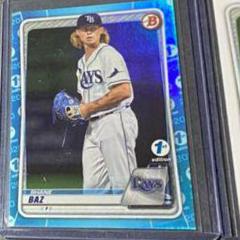 Shane Baz [Sky Blue Foil] Baseball Cards 2020 Bowman Draft 1st Edition Prices