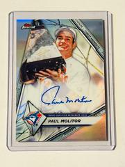 Paul Molitor #FMA-PM Baseball Cards 2022 Topps Finest Moments Autographs Prices