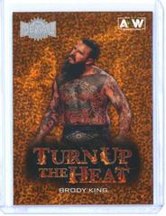 Brody King #TH-10 Wrestling Cards 2022 SkyBox Metal Universe AEW Turn up the Heat Prices