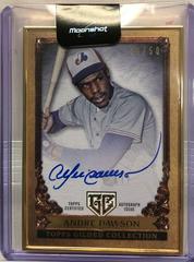 Andre Dawson #GOG-AD Baseball Cards 2023 Topps Gilded Collection Gallery of Gold Autographs Prices