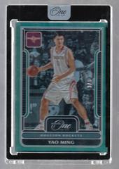 Yao Ming [Green] #171 Basketball Cards 2022 Panini One and One Prices