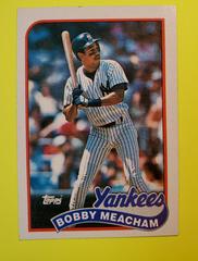Bobby Meacham #436 [Tiffany] Baseball Cards 1990 Topps Prices