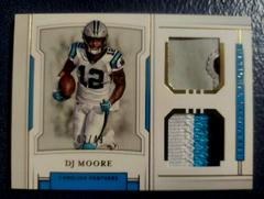 DJ Moore Football Cards 2018 National Treasures Rookie Dual Materials Prices