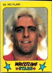 Ric Flair #59 Wrestling Cards 1986 Monty Gum Wrestling Stars Prices