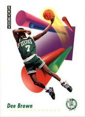 Dee Brown #13 Basketball Cards 1991 Skybox Prices