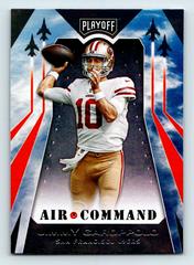Jimmy Garoppolo Football Cards 2019 Panini Playoff Air Command Prices