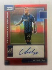 Arturo Vidal [Red] #SS-AV Soccer Cards 2022 Panini Donruss Signature Series Prices