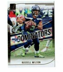 Russell Wilson Football Cards 2018 Donruss Dominators Prices
