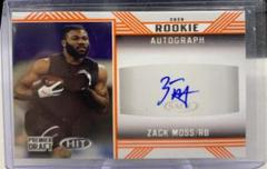 Zack Moss [Orange] #A50 Football Cards 2020 Sage Hit Rookie Autograph Prices