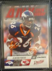 Clinton Portis [Red] Football Cards 2022 Panini Prestige Any Given Sunday Prices