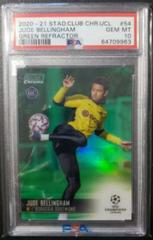 Jude Bellingham [Green Refractor] Soccer Cards 2020 Stadium Club Chrome UEFA Champions League Prices