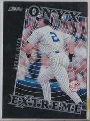 Derek Jeter #OE-2 Baseball Cards 2000 Stadium Club Onyx Extreme Prices