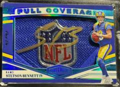 Stetson Bennett IV [Platinum] #RPA-33 Football Cards 2023 Panini Plates and Patches Rookie Patch Autographs Prices