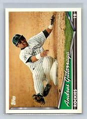 Andres Galarraga #525 Baseball Cards 1994 Topps Prices