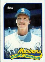Randy Johnson #57T Baseball Cards 1989 Topps Traded Tiffany Prices