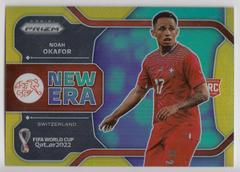 Noah Okafor [Gold] #21 Soccer Cards 2022 Panini Prizm World Cup New Era Prices