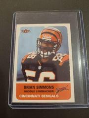 Brian Simmons [Mini] #2 Football Cards 2002 Fleer Prices