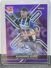 Alessandro Schopf [Purple] #BCA-ASC Soccer Cards 2021 Topps Finest Bundesliga Autographs Prices