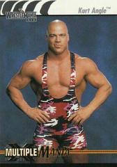 Kurt Angle #81 Wrestling Cards 2003 Fleer WWE WrestleMania XIX Prices