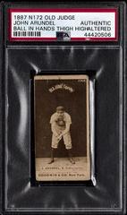 John Arundel Baseball Cards 1887 N172 Old Judge Prices