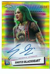 Shotzi Blackheart [Gold Refractor] Wrestling Cards 2021 Topps Chrome WWE Autographs Prices