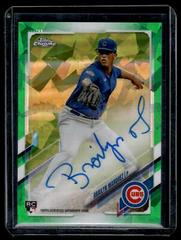 Brailyn Marquez [Green] Baseball Cards 2021 Topps Chrome Sapphire Rookie Autographs Prices