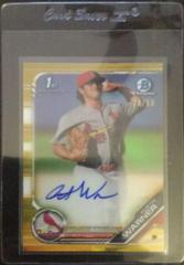 Austin Warner [Gold Shimmer] #CPA-AW Baseball Cards 2019 Bowman Chrome Prospects Autographs Prices