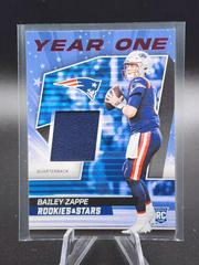 Bailey Zappe #YO-BZ Football Cards 2022 Panini Rookies & Stars Year One Prices
