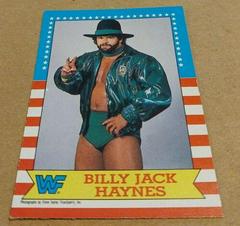 Billy Jack Haynes #8 Wrestling Cards 1987 O Pee Chee WWF Prices
