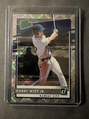 Bobby Witt Jr. [Diamond] Baseball Cards 2020 Panini Donruss Rated Prospects Prices