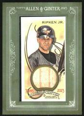 Cal Ripken Jr. #MFR-CRJ Baseball Cards 2023 Topps Allen & Ginter Mini Framed Relics Prices