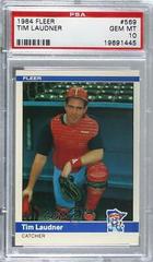 Tim Laudner #569 Baseball Cards 1984 Fleer Prices