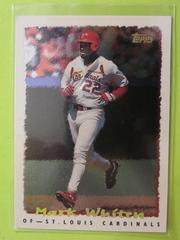 Mark Whiten #209 Baseball Cards 1995 Topps Cyberstats Prices